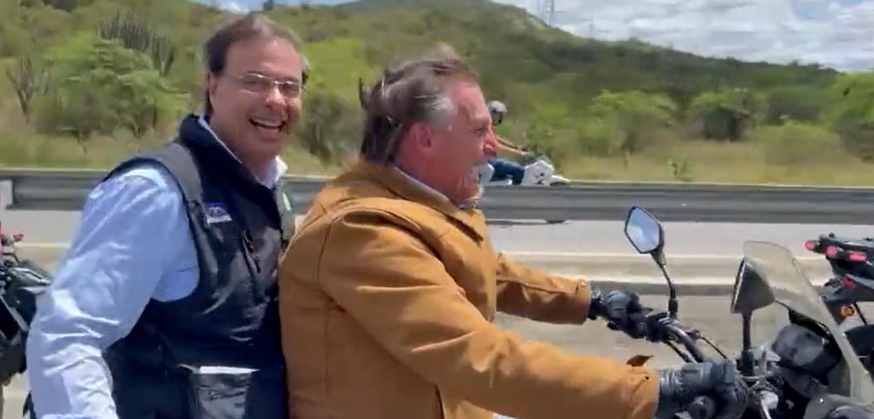 Gilson Machado e Jair Bolsonaro