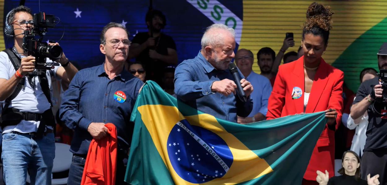 Décio Lima, Lula e Bia Vargas
