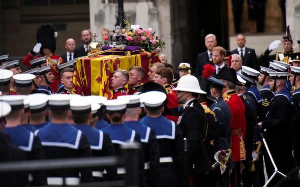 Caixão da rainha Elizabeth II