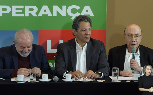 Lula, Fernando Haddad e Henrique Meirelles