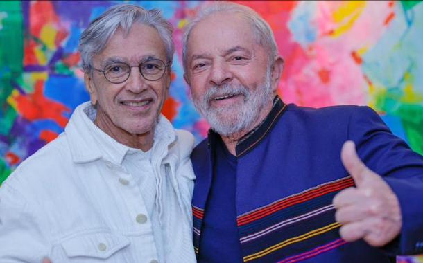 Caetano Veloso e Luiz Inácio Lula da Silva