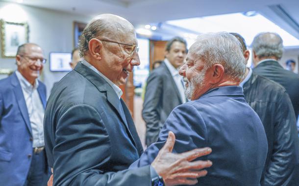 Henrique Meirelles e Lula