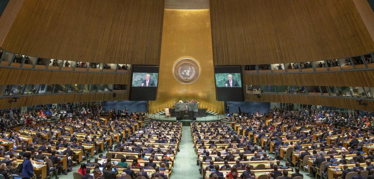 Plenária da Assembleia Geral da ONU