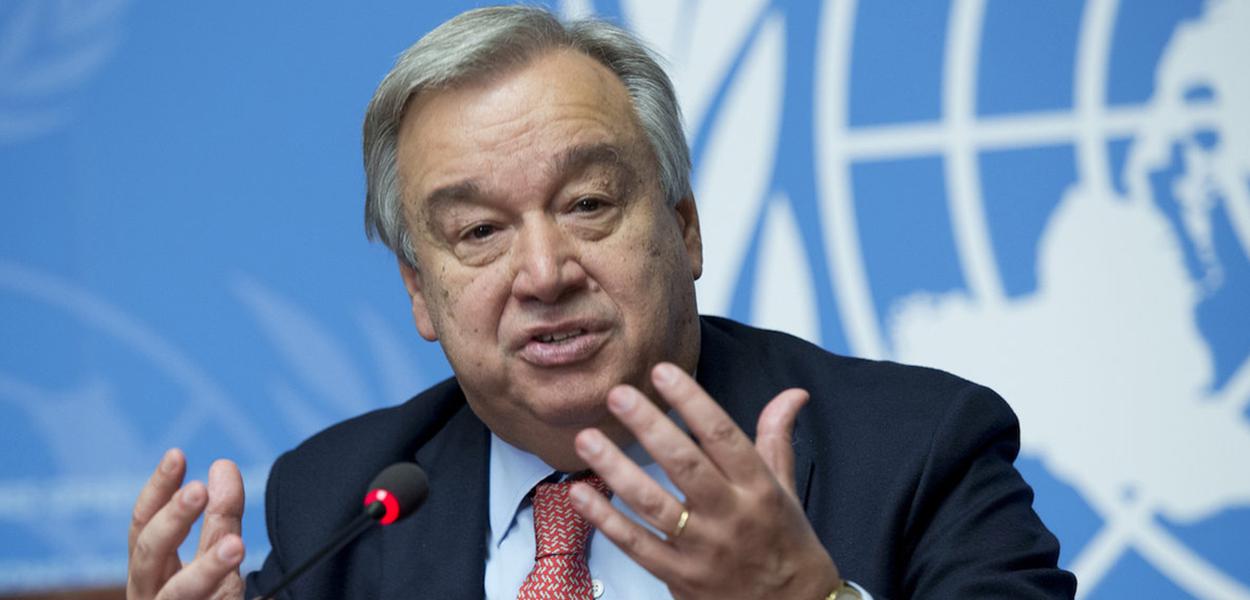 António Guterrez, Secretário-geral da ONU  