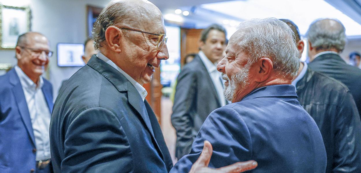 Henrique Meirelles e Lula