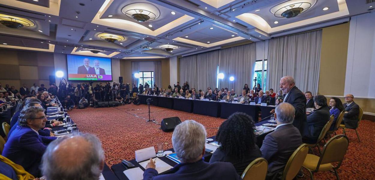 Lula em encontro com representantes do Turismo