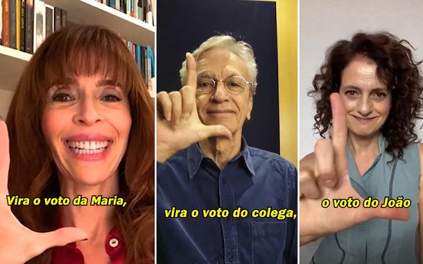 Deborah Evelyn, Caetano Veloso, Denise Fraga e Silvero Pereira