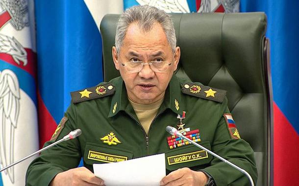 Ministro da Defesa russo, Sergey Shoigu