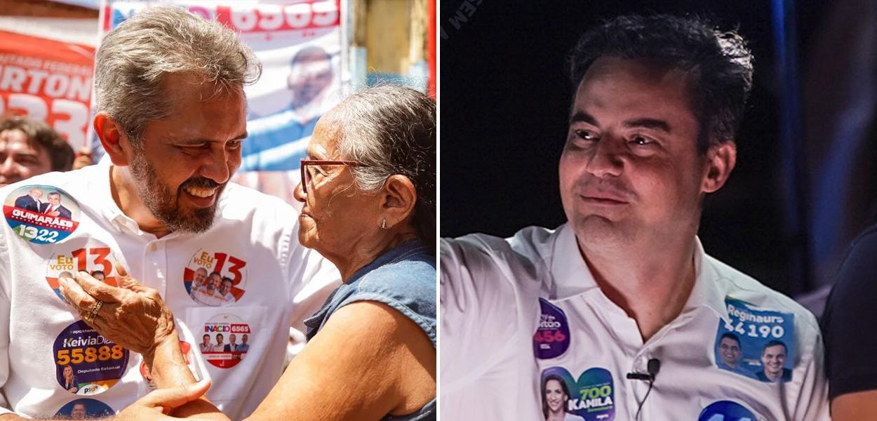 Elmano Freitas e Capitão Wagner