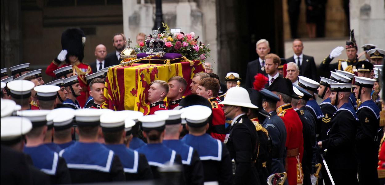 Caixão da rainha Elizabeth II