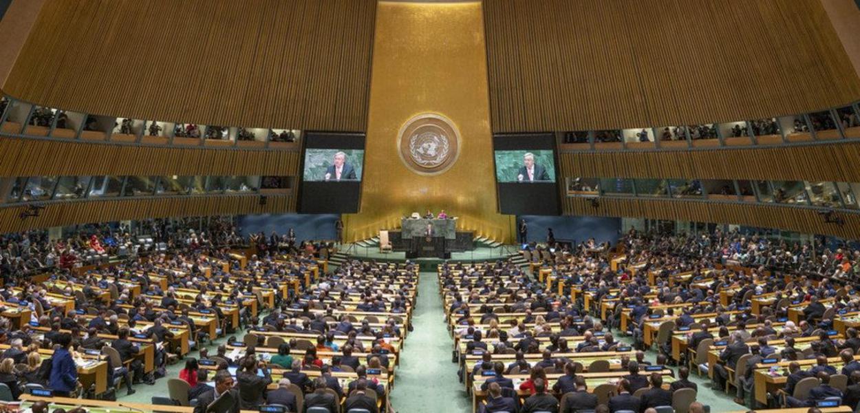 Plenária da Assembleia Geral da ONU