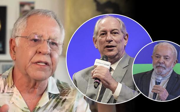 Nelson Motta, Ciro Gomes e Lula