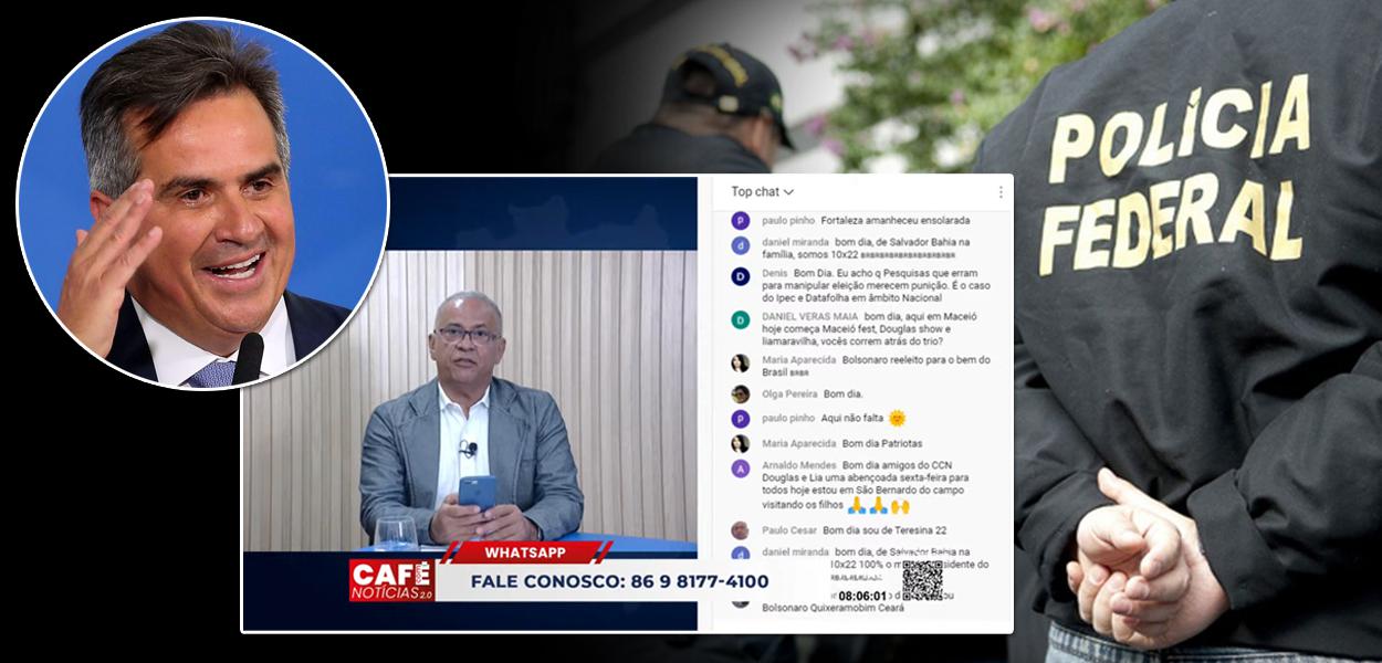 Ciro Nogueira, TV Piauí e Polícia Federal