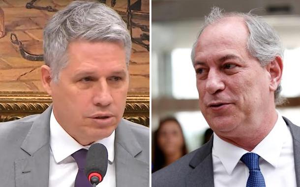 Paulo Teixeira e Ciro Gomes