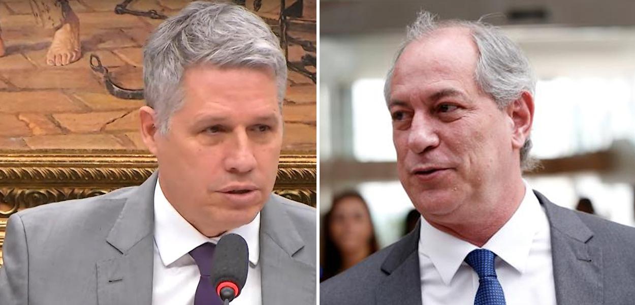 Paulo Teixeira e Ciro Gomes