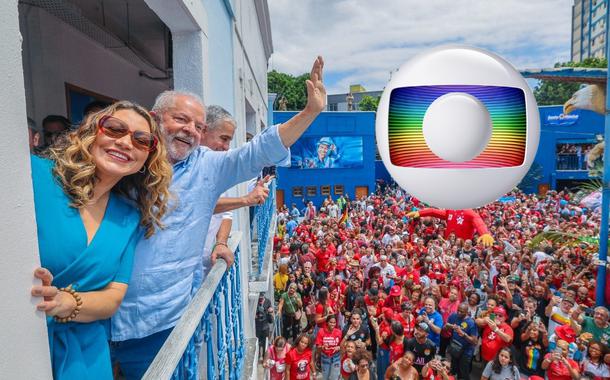 Lula e Janja em ato no Rio de Janeiro