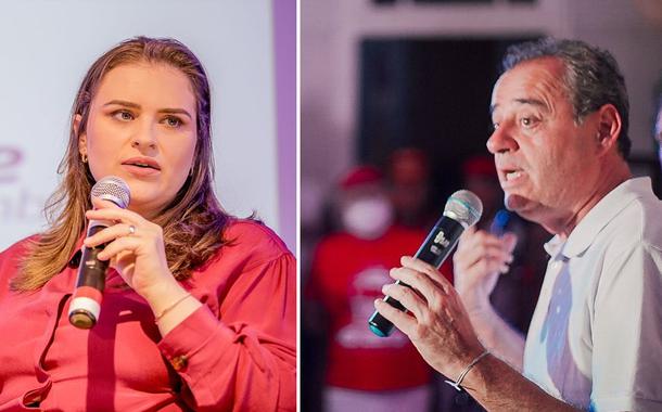 Marília Arraes e Danilo Cabral
