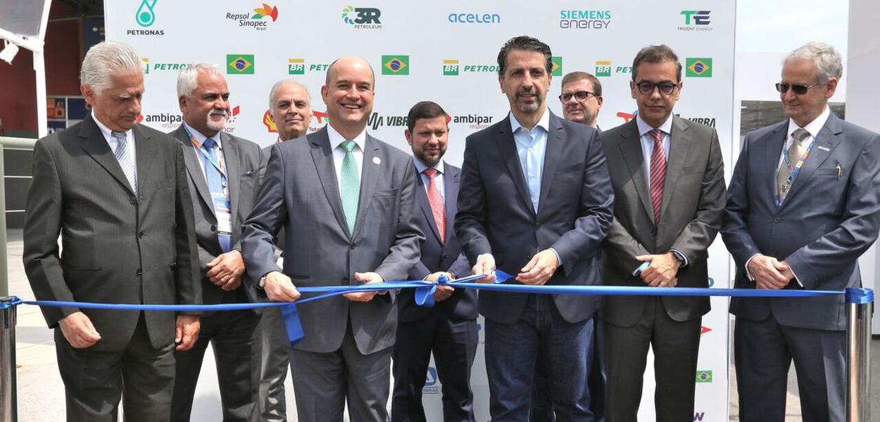 O ministro de Minas e Energia, Adolfo Sachsida, na abertura da 20ª Rio Oil & Gas