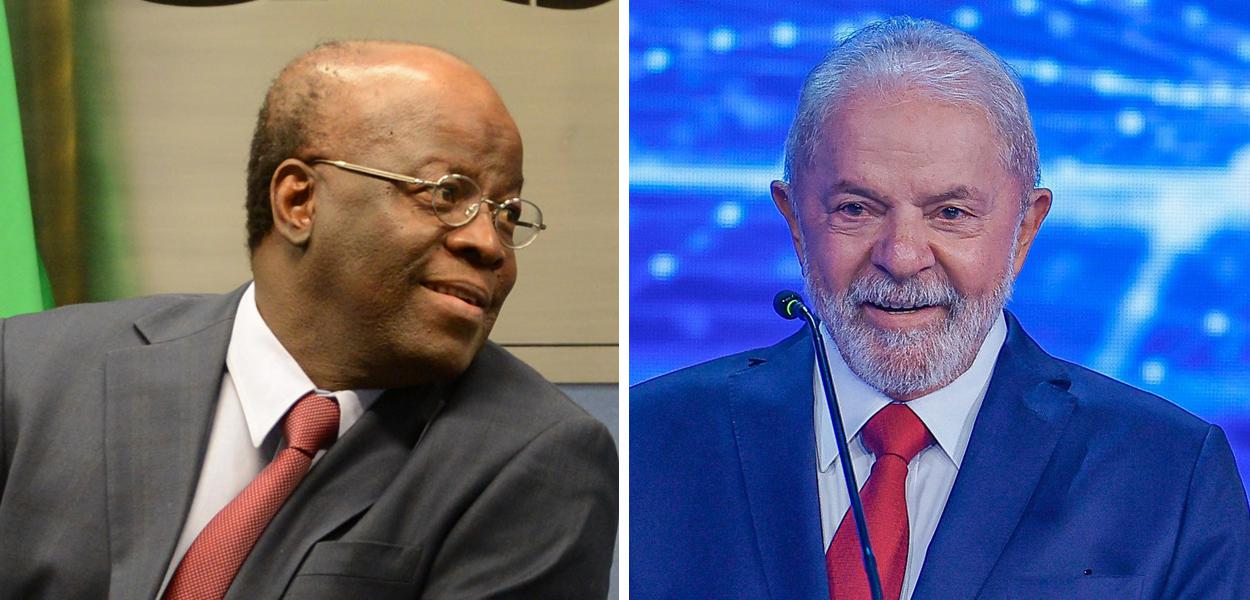 Joaquim Barbosa e Luiz Inácio Lula da Silva