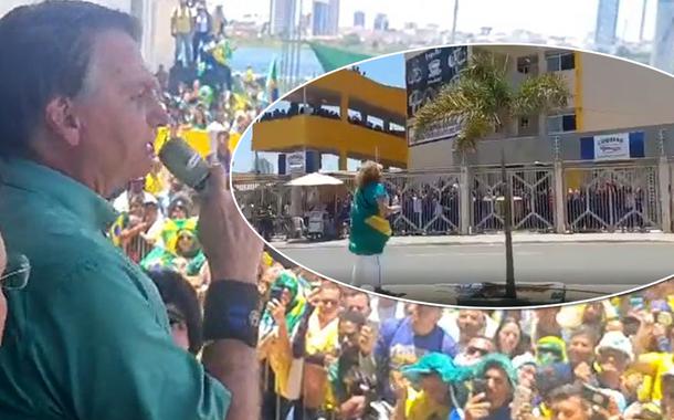 Jair Bolsonaro e o Colegio Democratico Estadual Profª Florentina Alves dos Santos