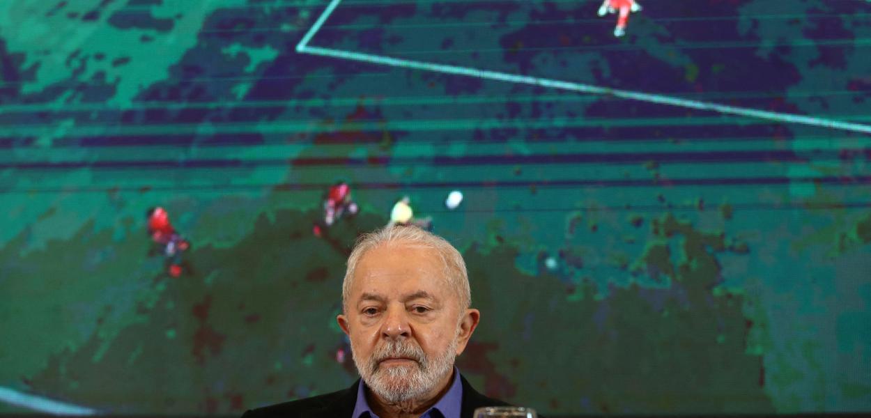 Ex-presidente Luiz Inácio Lula da Silva em encontro com representantes do setor esportivo em São Paulo 27/09/2022