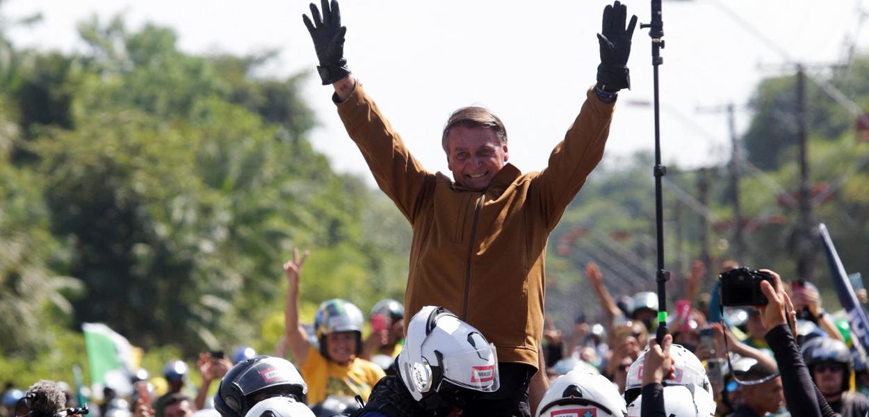 Bolsonaro participa de motociata em Belém 22/09/2022