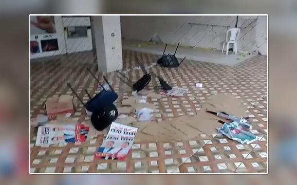 Comitê do deputado estadual Emídio de Souza (PT-SP), coordenador da campanha de Fernando Haddad (PT) ao governo de São Paulo