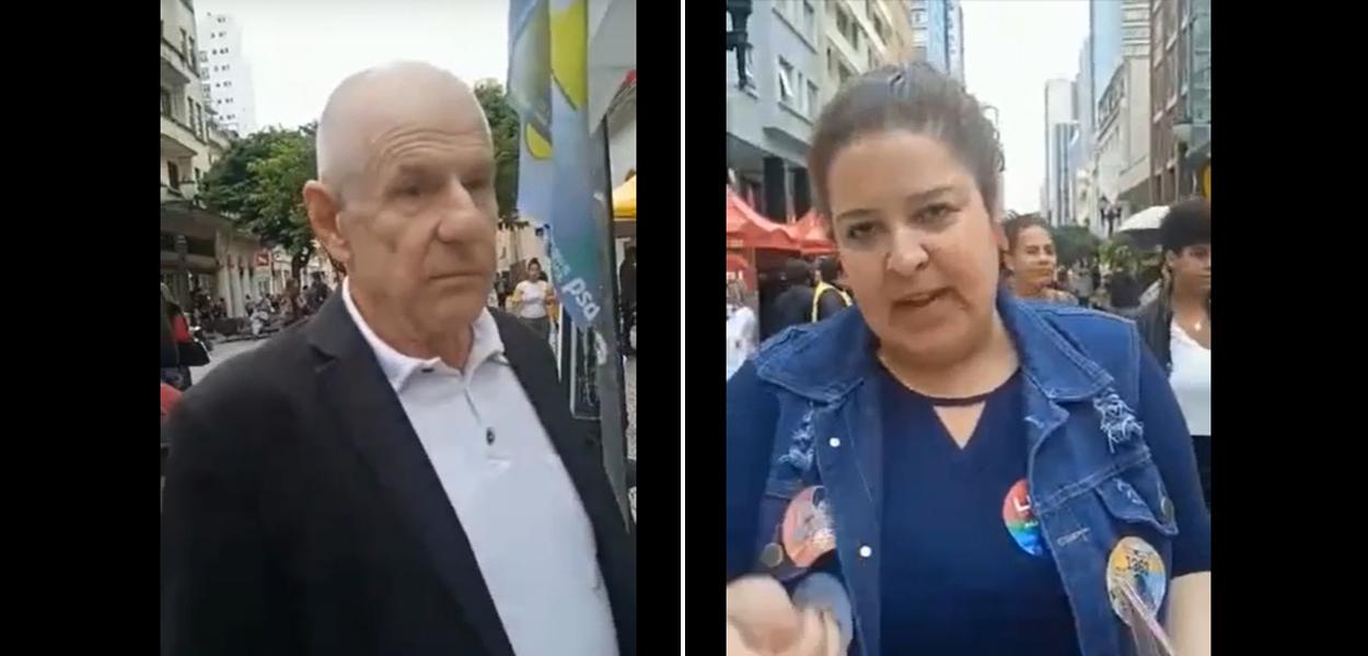 Ricardo Rosa e integrante da campanha da candidata a deputada federal Carol Dartor