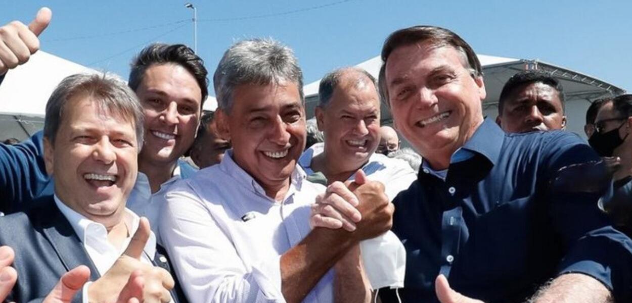 Sebastião Melo e Jair Bolsonaro