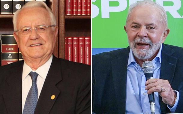 Carlos Velloso e Luiz Inácio Lula da Silva