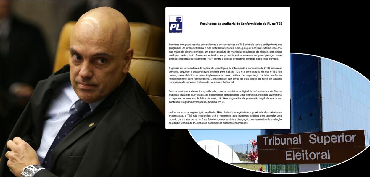 Alexandre de Moraes e documento do PL