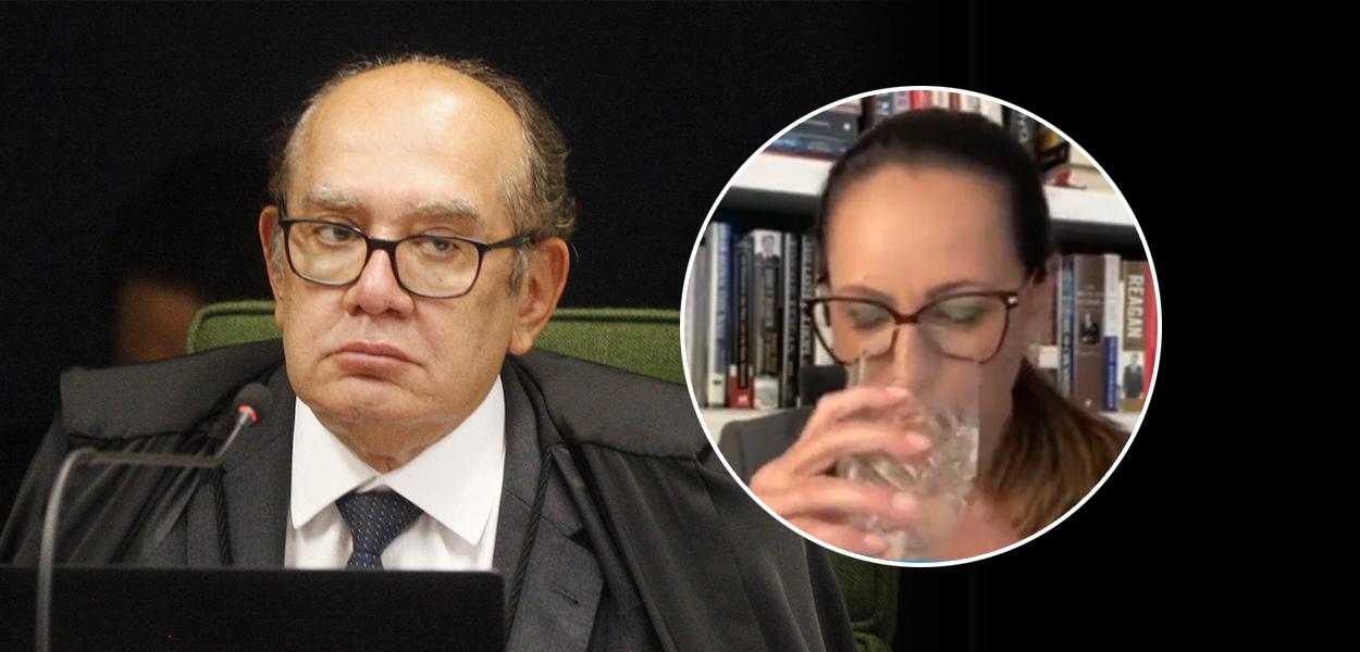 Gilmar Mendes e Ana Paula Henkel