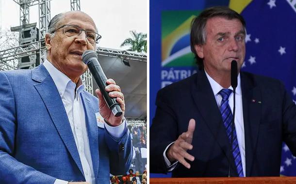 Geraldo Alckmin e Jair Bolsonaro