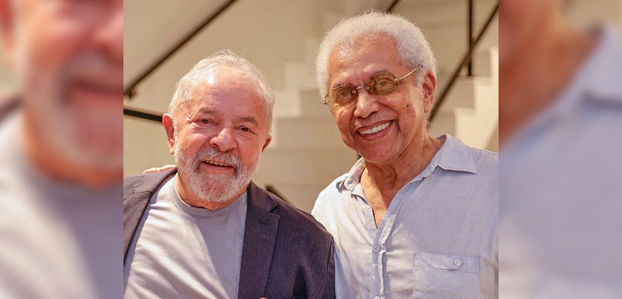 Luiz Inácio Lula da Silva e Paulinho da Viola