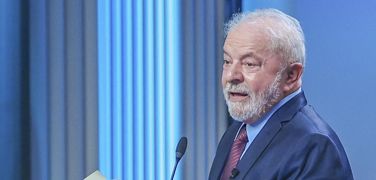 Lula no debate da Globo