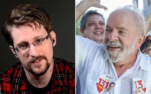 Edward Snowden e Luiz Inácio Lula da Silva
