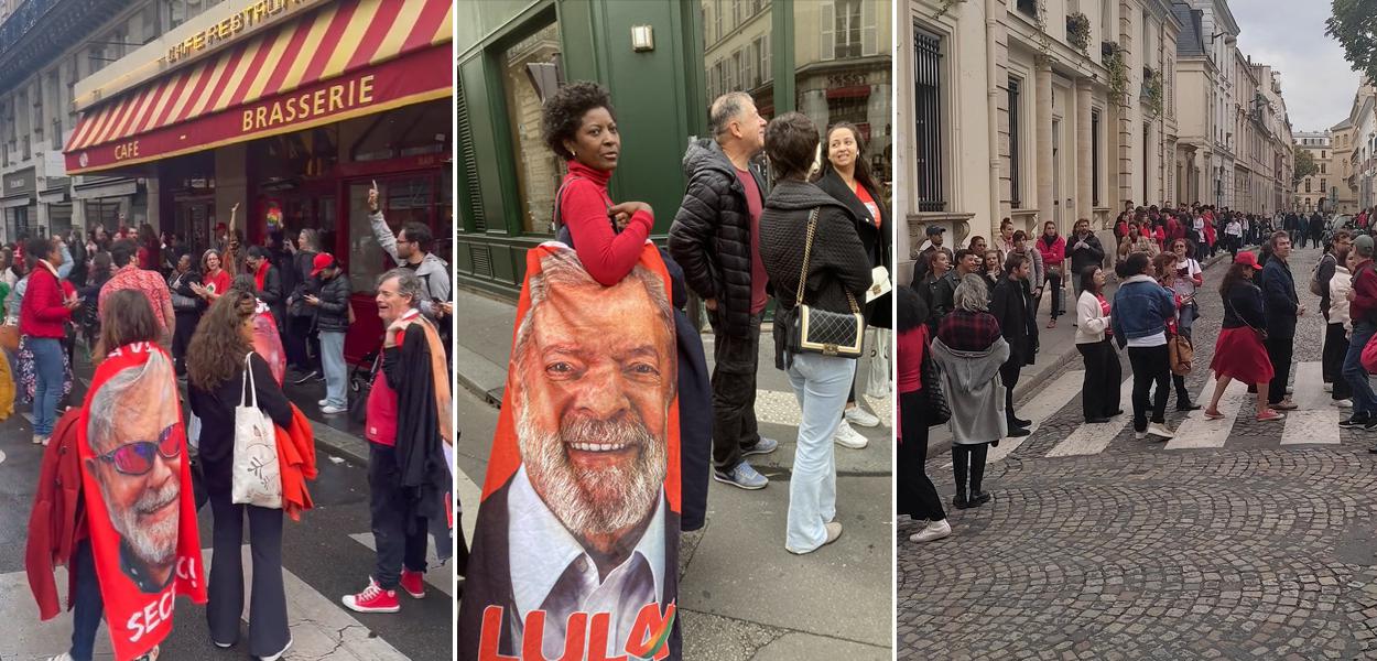 Brasileiros votam em Paris no primeiro turno