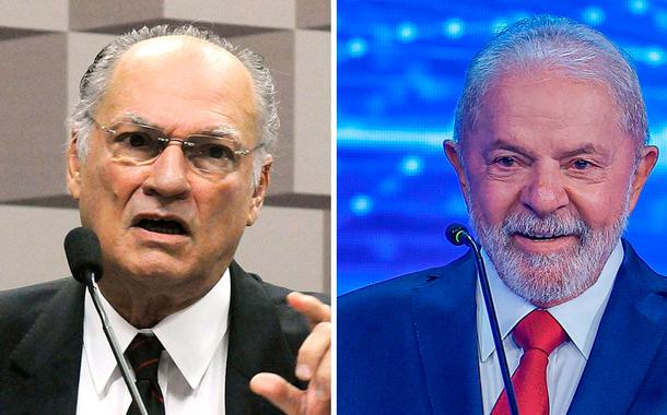 Roberto Freire e Luiz Inácio Lula da Silva