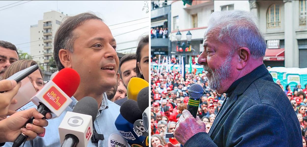 Rodrigo Neves e Lula (Foto: Reprodução/Facebook | Ricardo Stuckert) Rodrigo Neves e Lula