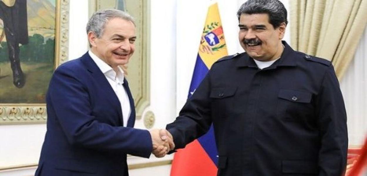 Zapatero e Maduro