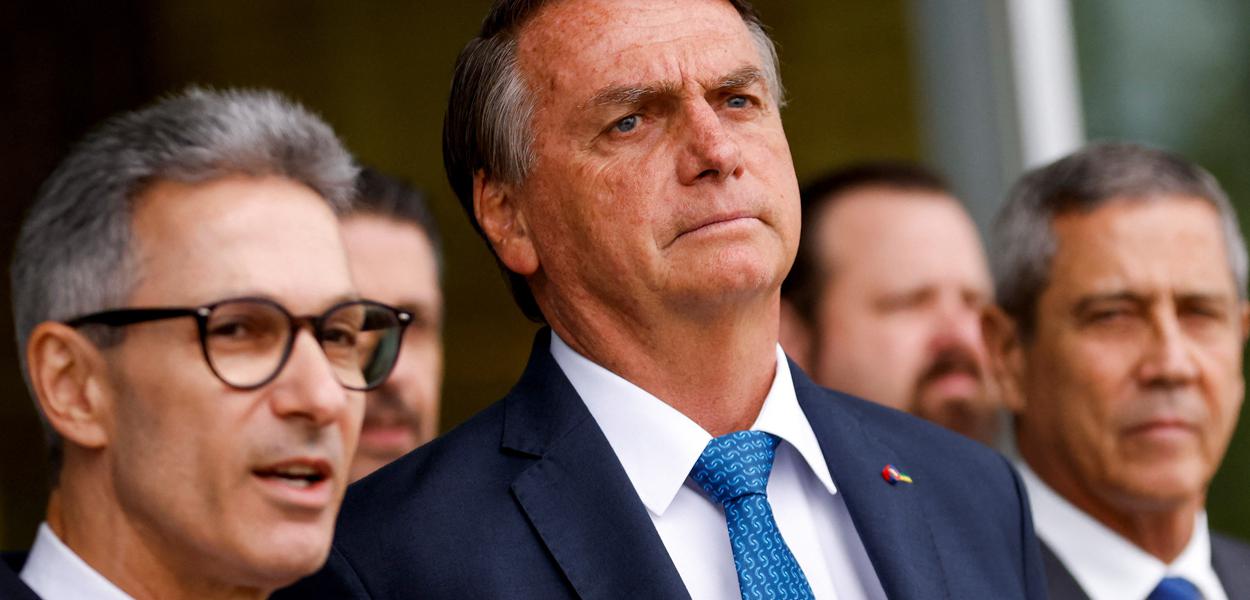 Romeu Zema ( à esq.) e Jair Bolsonaro (Foto: REUTERS/Adriano Machado) Romeu Zema ( à esq.) e Jair Bolsonaro