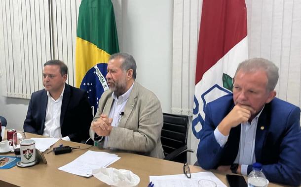 Rodrigo Neves, Carlos Lupi e André Figueiredo