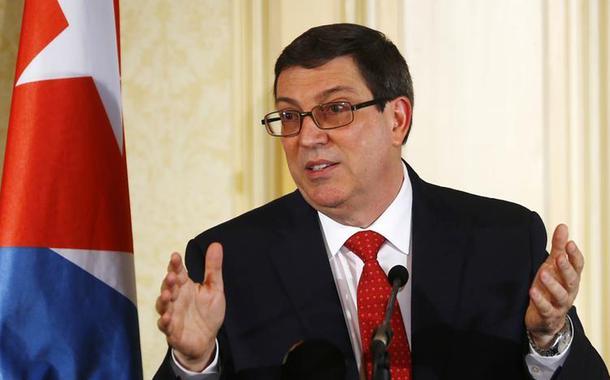 O chanceler de Cuba, Bruno Rodríguez 