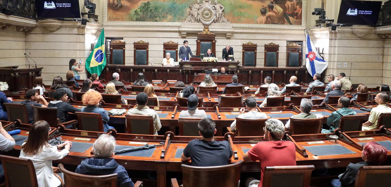 Plenário da Câmara Municipal do Rio de Janeiro