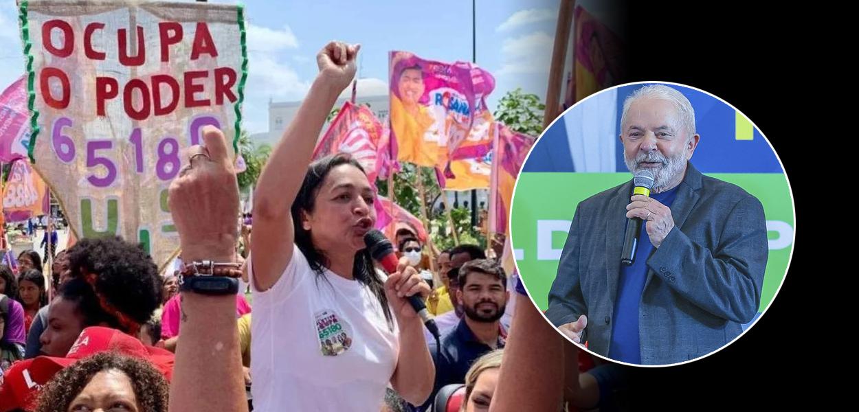 Eliziane Gama e Lula