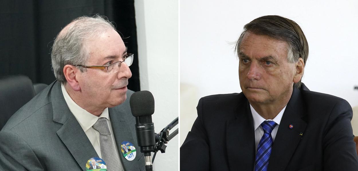 Eduardo Cunha e Jair Bolsonaro