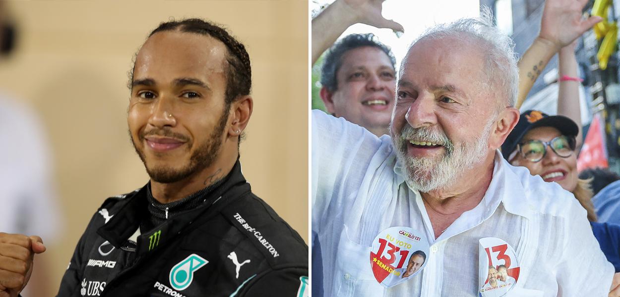 Lewis Hamilton e Lula