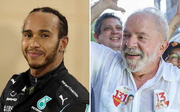 Lewis Hamilton e Lula