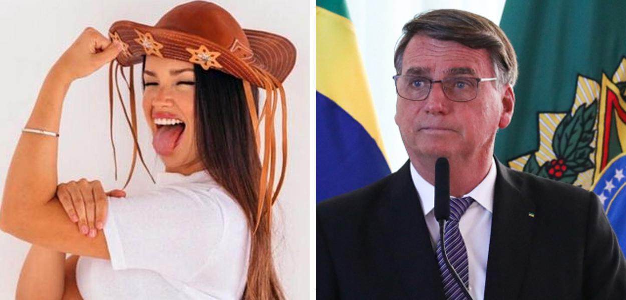 Juliette e Jair Bolsonaro