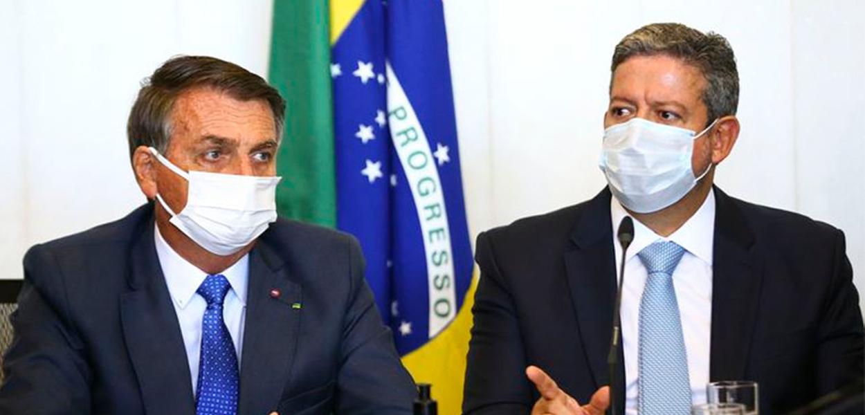 Jair Bolsonaro e Arthur Lira